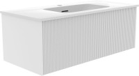 Тумба с раковиной La Fenice Terra 100 белая