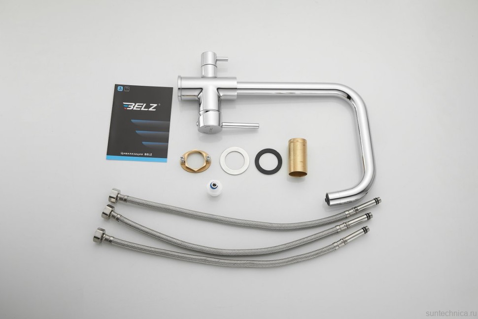 Смеситель для кухни BELZ B76802 хром