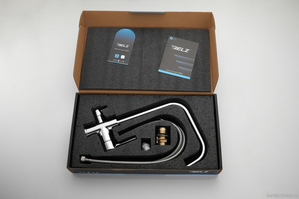 Смеситель для кухни BELZ B76802 хром