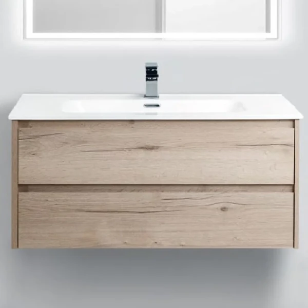 Тумба под раковину BelBagno Kraft 100 rovere galifax bianco
