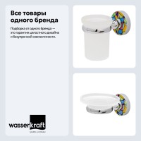 Набор Стакан Wasserkraft Diemel K-2228 + Мыльница K-2229
