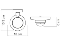 Набор Стакан Wasserkraft Diemel K-2228 + Мыльница K-2229 Набор Стакан Wasserkraft Diemel K-2228 + Мыльница K-2229