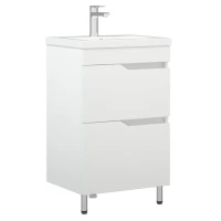 Тумба с раковиной Corozo Теона Z2 50 белая Тумба с раковиной Corozo Теона Z2 50 белая
