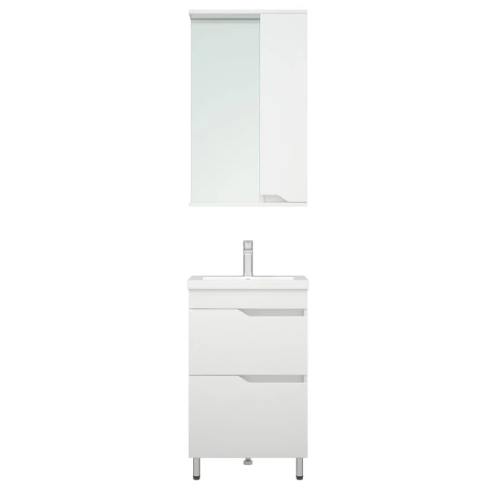 Тумба с раковиной Corozo Теона Z2 50 белая