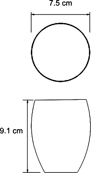 Набор Стакан Wasserkraft Ruwer K-6728 + Дозатор K-6799