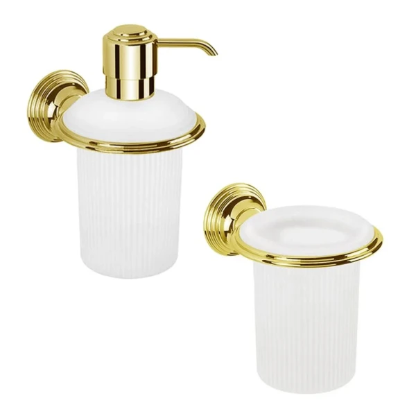 Набор Стакан Colombo Design Hermitage B3302.HPS + Дозатор B9335.HPS