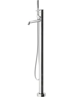Напольный смеситель для ванны с душем Gattoni Circle Two 9108/91C0 хром Напольный смеситель для ванны с душем Gattoni Circle Two 9108/91C0 хром