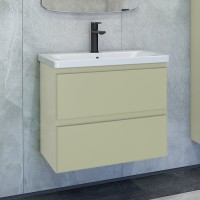 Тумба с раковиной Caprigo Forte 65 подвесная, фисташка