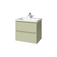 Тумба с раковиной Caprigo Forte 65 подвесная, фисташка