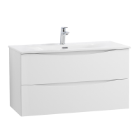 Мебель для ванной комнаты BelBagno Marino-cer-n 80 подвесная, bianco lucido