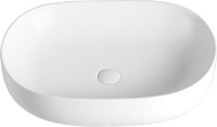 Тумба с раковиной Orange Line 80 подвесная, 2 ящика, матовый графит с раковиной B08-600W