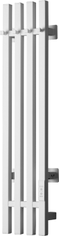 Полотенцесушитель электрический Тругор Вектор Пэк сп 80х15, белый матовый