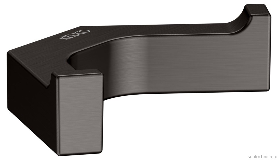 Крючок Keuco Edition 11 11115 шлифованный черный титан, на шурупах