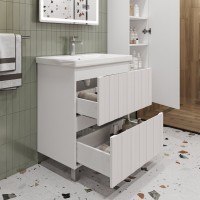 Тумба под раковину без столешницы Vigo Finlay 70 белая