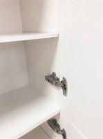 Шкаф-пенал для ванной Comforty Палини 42 подвесной, белый