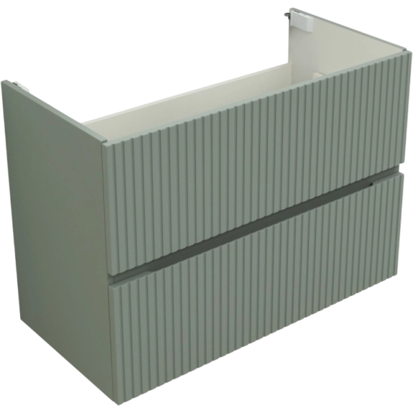 Тумба под раковину без столешницы Aquanet Джейн 90 подвесная, мисти грин