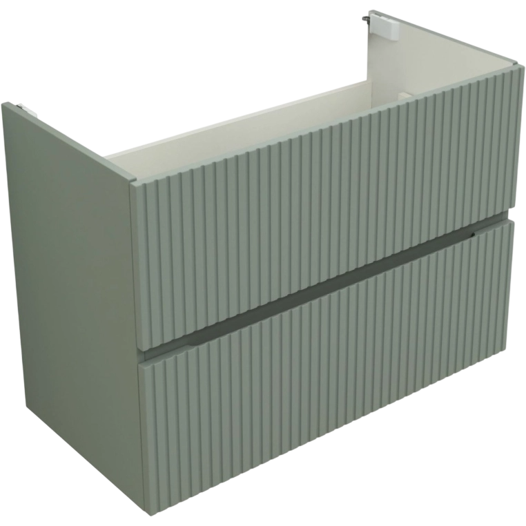 Тумба под раковину без столешницы Aquanet Джейн 90 подвесная, мисти грин