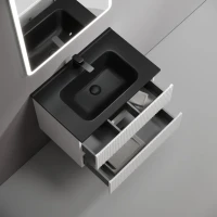 Мебель для ванной комнаты Sancos Snob R 70 bianco, раковина CN7007MB