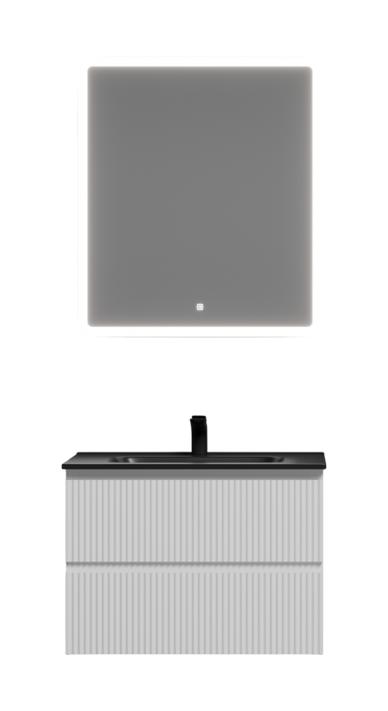 Мебель для ванной комнаты Sancos Snob R 70 bianco, раковина CN7007MB