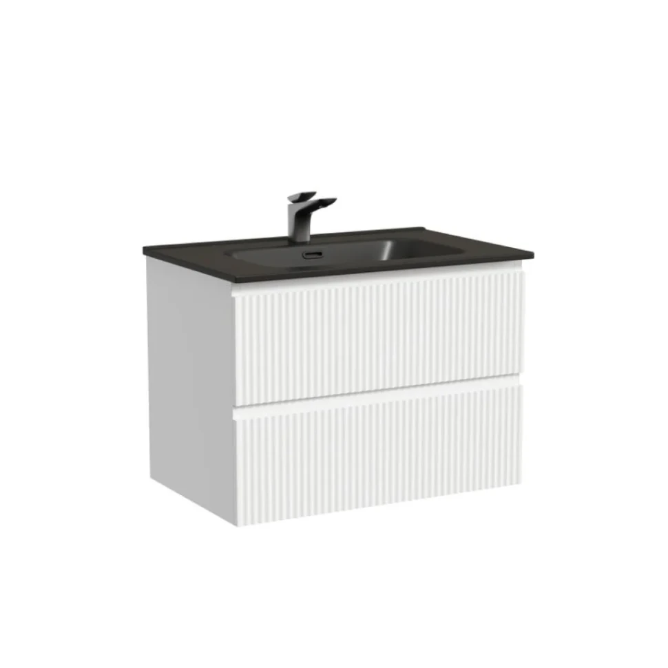 Мебель для ванной комнаты Sancos Snob R 70 bianco, раковина CN7007MB