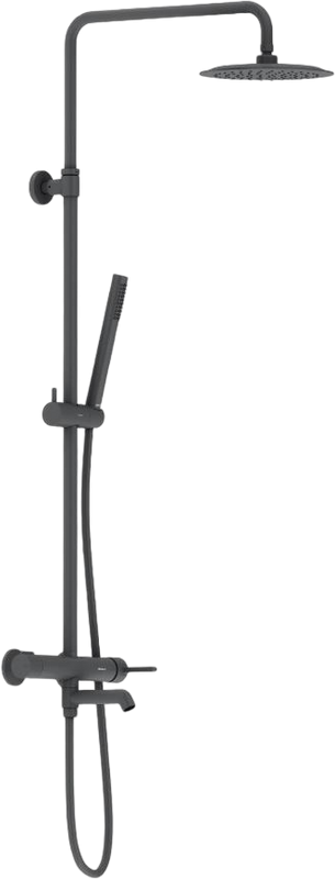 Душевая стойка Damixa Scandinavian Pure 936740300 черный матовый