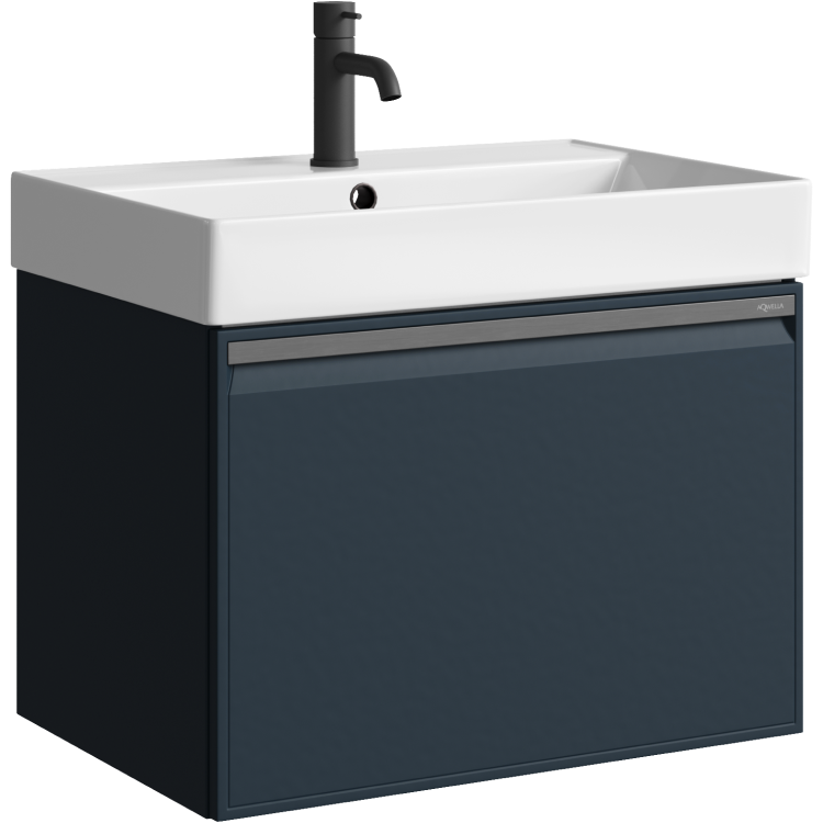 Мебель для ванной комнаты Aqwella Pure 65 серая