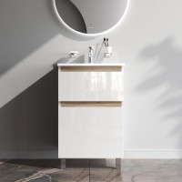 Мебель для ванной комнаты AM.PM X-Joy 55 напольная, белый глянец