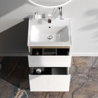 Мебель для ванной комнаты AM.PM X-Joy 55 напольная, белый глянец