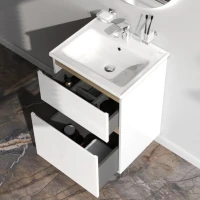 Мебель для ванной комнаты AM.PM X-Joy 55 напольная, белый глянец