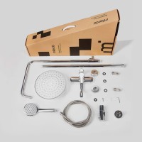 Душевая стойка Milardo Stripe STRSB1FM06