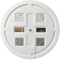 Зеркало круглое BelBagno SPC-RNG-800-LED-TCH-RAD с bluetooth, термометром и радио