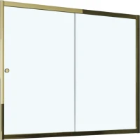 Шторка на ванну Vegas Glass ZV Tur Novo 150 05 01 профиль бронза, стекло прозрачное