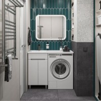 Мебель для ванной комнаты SanStar Эллада 50 белая, раковина Эстет Даллас 1100 L