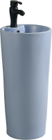 Раковина SantiLine SL-4007BM голубая матовая