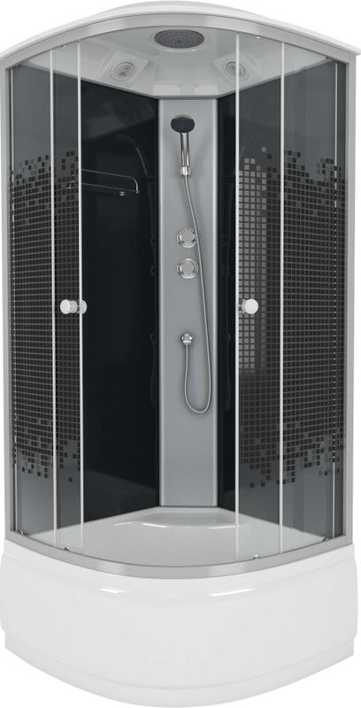 Душевая кабина Niagara Eco NG-7509-14 с высоким поддоном, с сиденьем