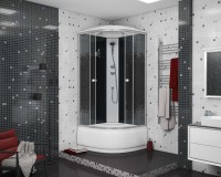 Душевая кабина Niagara Eco NG-7509-14 с высоким поддоном, с сиденьем