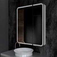 Зеркало-шкаф Art&Max Verona 70 L, с подсветкой