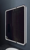 Зеркало-шкаф Art&Max Verona 70 L, с подсветкой