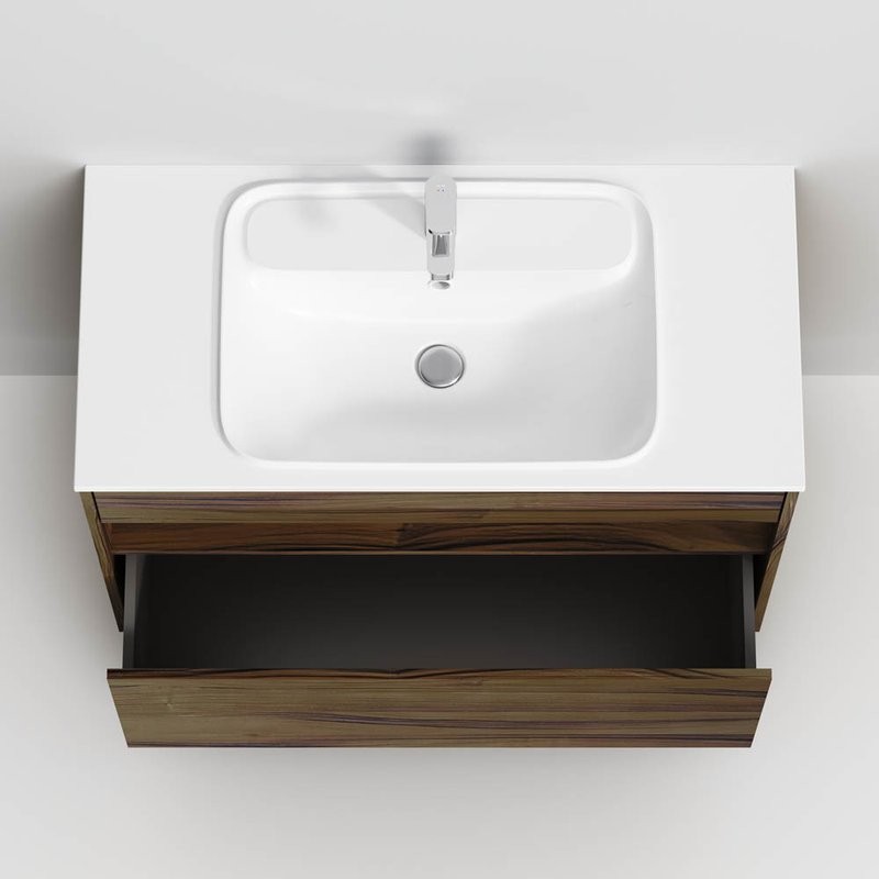 Тумба под раковину без столешницы AM.PM Func 100 дуб крафт