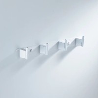 Крючки для ванной и кухни / планка с 4 крючками Shevanik SG5741C, белый Крючки для ванной и кухни / планка с 4 крючками Shevanik SG5741C, белый
