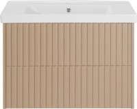 Тумба под раковину без столешницы ASB-Woodline Риола 80 капучино