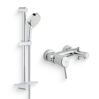 Душевой комплект Смеситель Grohe Concetto 32211001 + Гарнитур Tempesta Cosmopolitan 27928002