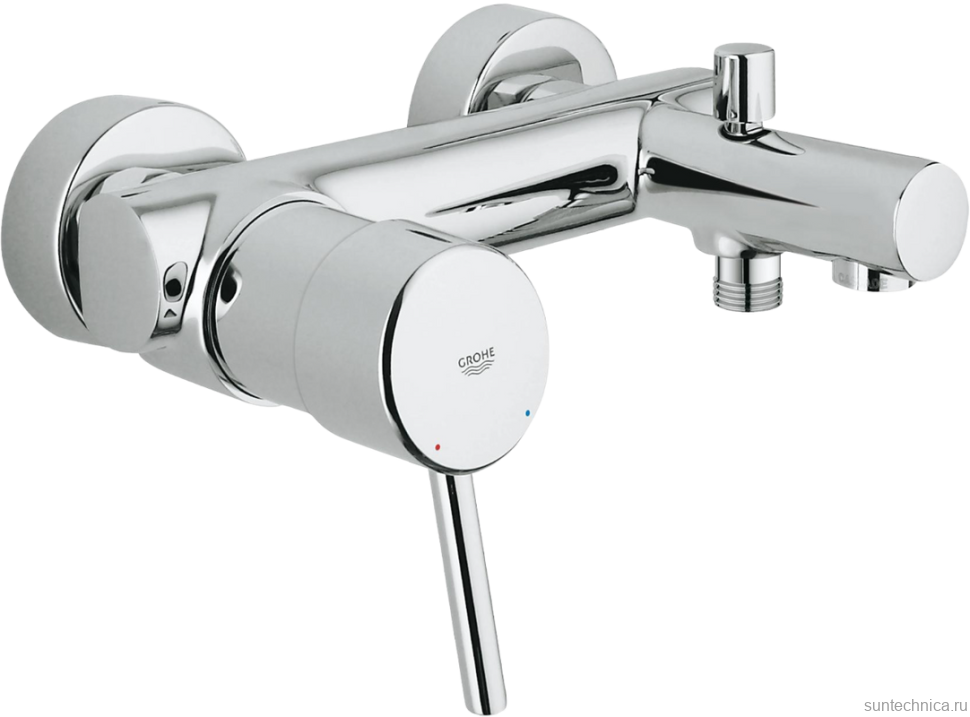 Душевой комплект Смеситель Grohe Concetto 32211001 + Гарнитур Tempesta Cosmopolitan 27928002