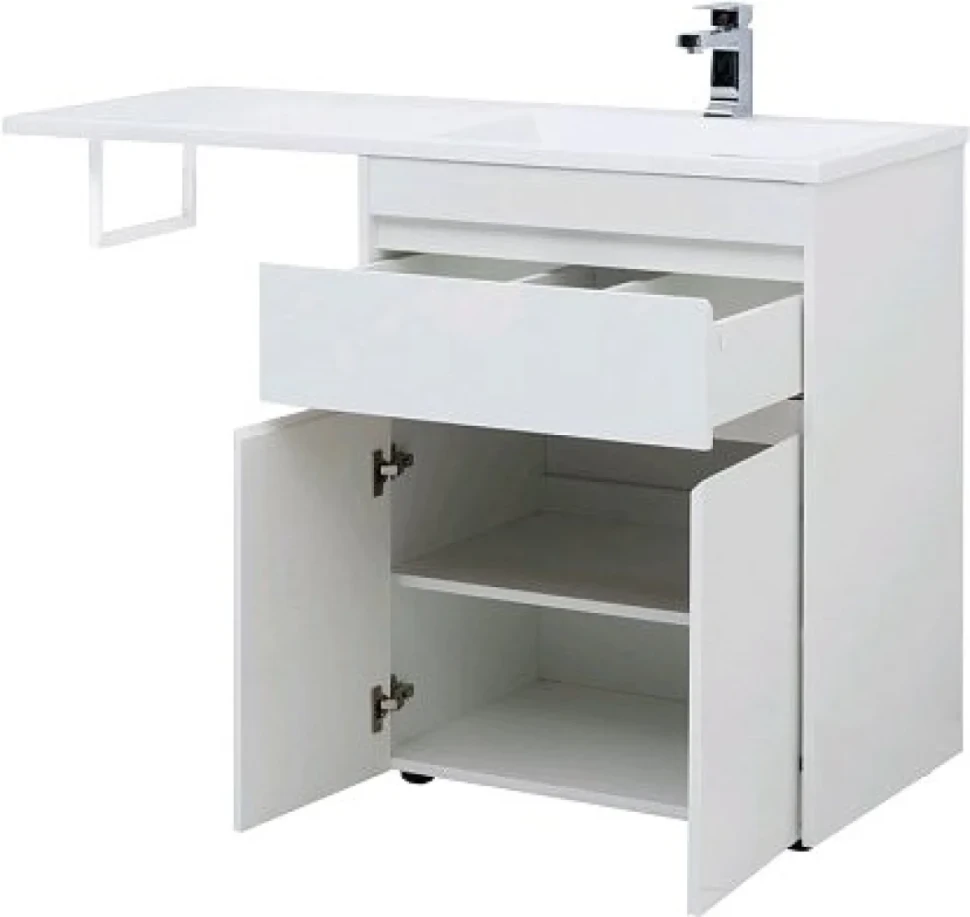 Мебель для ванной комнаты Aquanet Токио 68 1 ящик, 2 двери R