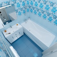 Акриловая ванна Triton Стандарт 170x75 см, пристенная, белая, на ножках