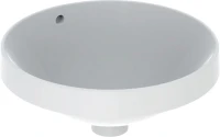 Раковина Geberit Variform 40 с переливом, белая