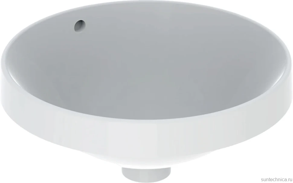 Раковина Geberit Variform 40 с переливом, белая