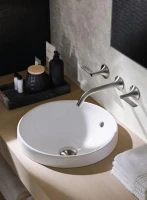Раковина Geberit Variform 40 с переливом, белая