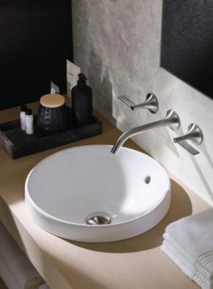 Раковина Geberit Variform 40 с переливом, белая