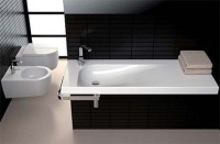 Мебельная раковина Hatria Grandangolo YXF701 100, 1 готовое отверстие под смеситель